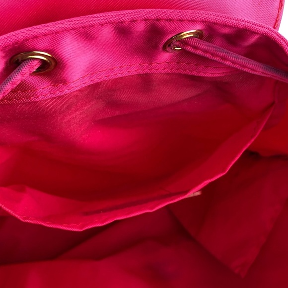 VALENTINO GARAVANI Nylon Backpack Pink Vintage - Picture 10 of 13